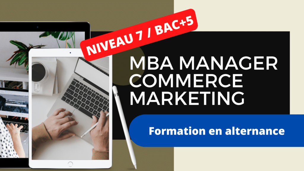 MBA MANAGER COMMERCE MARKETING